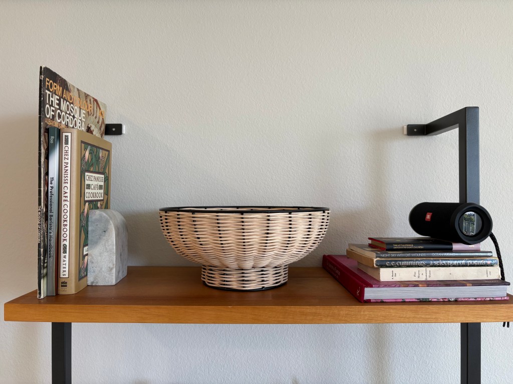 Styling a Small Space Dining&nbsp;Shelf
